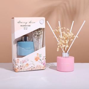 Difusor de Aromas con Varillas de Caña y Flores Reales Preservadas de 120 ml, Fragancia para Dormitorio, Baño, Hogar y Oficina - Product Image 2