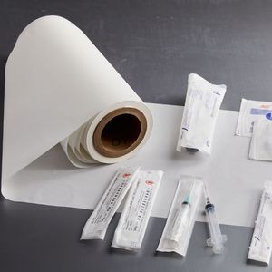 Dispositivos médicos personalizados, embalaje en blíster, papel Bond de sellado directo, Rollo Jumbo, esterilización de un solo lado de grado médico Gsm de 60 a 30 cm - Product Image 1