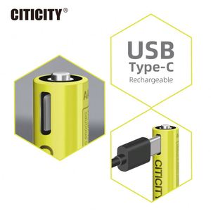 CITICITY OEM ODM Acepta Baterías Recargables AAA de 1.5V 600mAh Pre-Cargadas con Baja Autodescarga, Se Admite Pedidos Grandes - Product Image 5