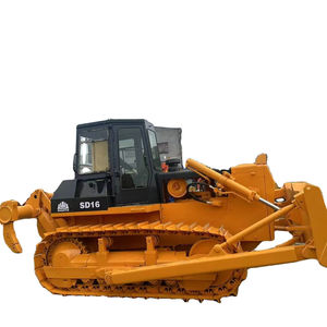 Bulldozer usado Shantui Sd16 Shantui Sd16 160hp Bulldozer sobre orugas de control electrónico con hoja de saneamiento SD16R - Product Image 1