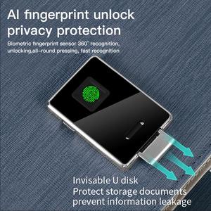 Carnet de Notes de Luxe avec Lecteur Vidéo Publicitaire MP4 7 Pouces, Verrouillage par Empreinte Digitale, Batterie Externe, Couverture Rigide en Cuir Personnalisée, Cadeau d'Entreprise - Product Image 4