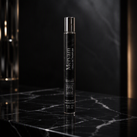 Semprotan Parfum Unisex Matte Black untuk Liburan Pantai & Bulan Madu, Atomizer Kabut Halus, Kemasan Mewah, Aroma Tahan Lama