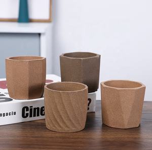 Pot de fleurs en céramique écologique <span class=keywords><strong>pour</strong></span> chat, <span class=keywords><strong>pour</strong></span> la décoration de la maison et du jardin, pot à succulentes en porcelaine <span class=keywords><strong>pour</strong></span> chat, vente en gros - Product Image 3