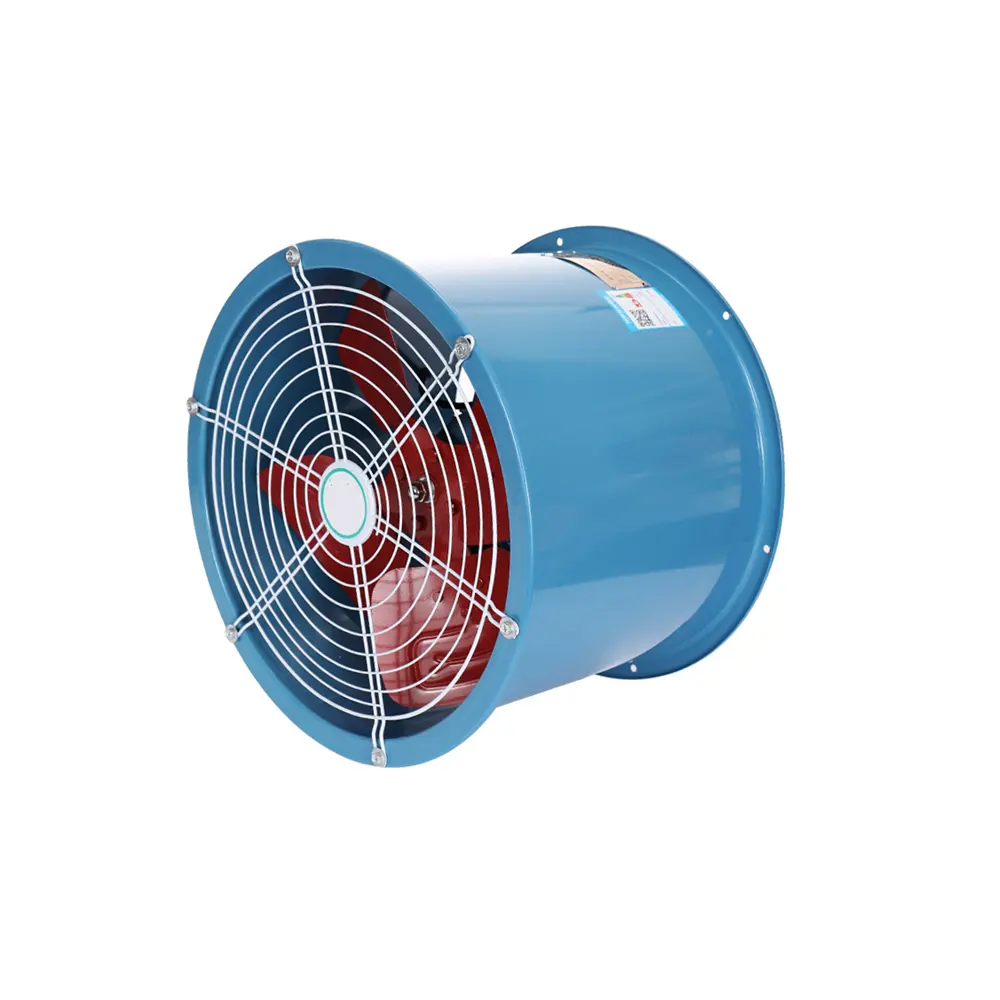 Venda quente série sf 600mm longo tubo de escape tipo chamado axial ventilador de escape