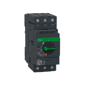 GV3P40 100% Nuevo y Original TeSys GV3P Interruptor Termomagnético para Motor, Tipo Perilla, Terminales EverLink <span class=keywords><strong>BTR</strong></span> - Product Image 1