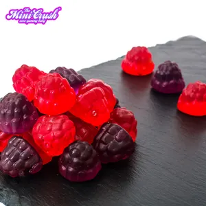 OEM Gummy candy frutas sortidas sabor doce macio e mastigável preço por atacado