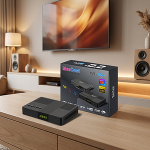 Récepteur TV satellite Afrique DVB-S2/S2X FTA H.265 HEVC HD 1080P avec WiFi/Ethernet intégré GX6607H LNB Décodeur gratuit - Product Image 1