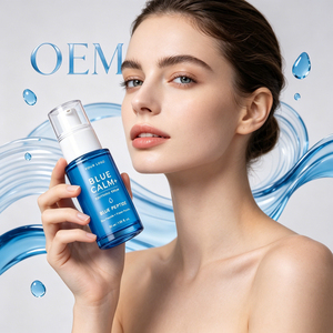 เซรั่มบำรุงผิวหน้า OEM บลูคอปเปอร์ ผสมโซเดียมไฮยาลูโรเนต ช่วยเสริมสร้างเกราะป้องกันผิว - Product Image 1