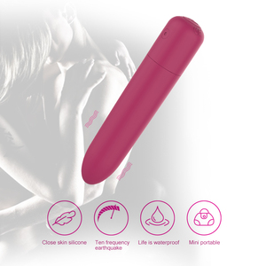 Factory Price <b>Vibrating</b> Bullet <b>Small</b> Size Powerful <b>Vibration</b> Clitoral Stimulator Adult Sex Toy - Product Image 6