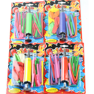Twisting Balloons with Hand Pump- double action pump for sculpting balloon animals Wedding Birthday Party Decor long Ballons