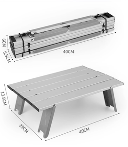 Outdoor ultra-light portable mini aluminum alloy <b>table</b> ultra-<b>small</b> <b>folding</b> leisure <b>table</b> tent camping <b>table</b> coffee <b>table</b> tea tab - Product Image 3