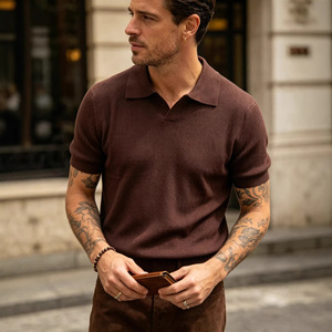 Camisetas Polo de Verano para <span class=keywords><strong>Hombre</strong></span> al por Mayor, 100% Algodón, Cuello Johnny, Camisetas <span class=keywords><strong>Boss</strong></span> para <span class=keywords><strong>Hombre</strong></span>, Proveedor de Camisetas - Product Image 4