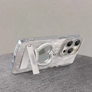 Funda de Lujo Anticaídas para Teléfono Móvil con Cadena de Muñeca y Espejo Brillante, <span class=keywords><strong>Características</strong></span> Completas para <span class=keywords><strong>Apple</strong></span> iPhone 17 Pro Max 17air - Product Image 6