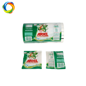 Chất Lượng Cao Giặt Chất Tẩy Rửa Bao Bì Phim Tùy Chỉnh Thân Thiện Với Môi Chất Lỏng Chất Tẩy Rửa Cuộn Nhựa Cho Hộ Gia Đình - Product Image 2