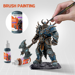 Chuyên nghiệp sở thích kim loại sơn thu nhỏ sơn Starter Kit Acrylic sơn cho các mô hình và Tabletop Miniatures - Product Image 6