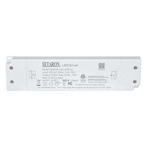 ไดรเวอร์ LED แบบกันน้ำสำหรับห้องน้ำ  แรงดันคงที่  ประหยัดพลังงาน  ควบคุมการหรี่แสงได้  แบบ Triac  บางเฉียบ  ใช้ไฟ AC-DC  วัสดุพลาสติก  จ่ายไฟเดี่ยว - Product Image 5