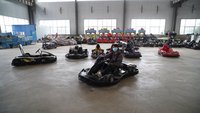 Kart électrique professionnel à quatre roues pour adultes avec transmission par chaîne et freins à disque - Kart de course tout-terrain 4x4 pour les sports