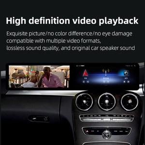 Schermo di Navigazione da 25,6 Pollici con Carplay per <span class=keywords><strong>Mercedes</strong></span> <span class=keywords><strong>C</strong></span> W205 GLC X253 CLA GLA 2015-2022, Radio Multimediale Auto con Guida a Destra - Product Image 6