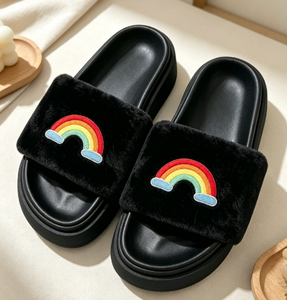 Winter Plush Sandalias de mujer zapatos de mujer zapatos de mujer chaussures femme slippers <b>women</b> shoes sandales femme <b>sandals</b> - Product Image 5