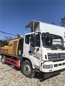 Camion pompe à diesel Sany 2020 avec moteur, 12 600 km de kilométrage, capacité de 123 000 m³, prêt à l'exportation - Product Image 2