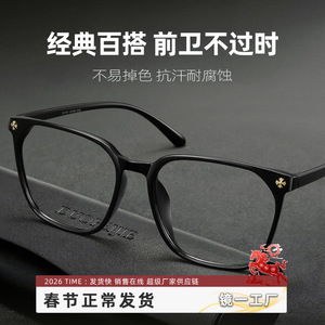 Monture de lunettes Danyang Square pour homme en TR90, modèle 2033, avec verres en plastique extra larges, style rétro, ajustement professionnel - Product Image 2
