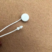 Étiquettes de soin pour vêtements en coton et plastique, personnalisées, sans logo, écologiques, de haute qualité, à pliage latéral unique, avec cordon de verrouillage