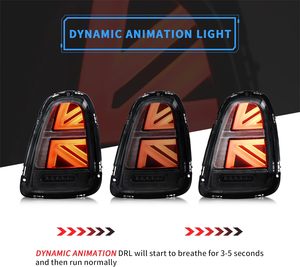 Feux arrière LED VLAND pour <span class=keywords><strong>Mini</strong></span> <span class=keywords><strong>Cooper</strong></span> R56-R59 2007-2014 12V 4.7W avec lentille fumée et clignotants séquentiels (paire gauche et droite) - Product Image 4