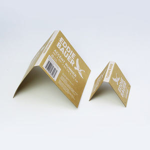 Fsc nhà máy bán buôn tùy chỉnh logo giấy đặc biệt in màu các tông nhãn ngà tấm vật liệu kraft giấy nghệ thuật tag tráng - Product Image 4