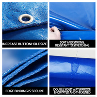 Bâche de protection pour bateau en PVC gris enduit, imperméable, anti-UV, anti-corrosion, robuste, pour usage marin