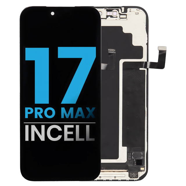 Mobile Phone LCD Display Screen with Front Camera Cover Assembly for iPhone 17 Pro Max Replacement