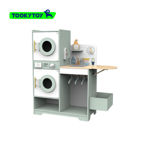 Juego de tienda de comestibles Juego de tienda Montessori interactivo de madera Juguete Juego de simulación Cocina Comida Juguetes para niños - Product Image 3