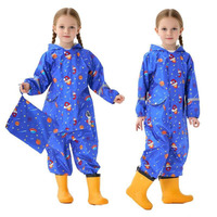 Nouveau style – Sac à dos imperméable pour enfants garçons, motif camouflage dessin animé, en nylon, pour voyages, licorne, zoo, fusées, univers, pluie