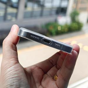 Nouveau boîtier anti-chute magnétique transparent non jaunissant pour IPhone14, convient à 15 coques de téléphone promax - Product Image 2