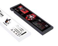 Écran LCD secondaire IPS 8,8 pouces pour PC, surveillance des données de température du matériel informatique interne, pour configuration de bureau gaming
