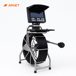Caméra d'égout AMJET DrainEye-R10-pro 70mm-300mm, diamètre 40mm, 512Hz, caméra d'inspection de canalisation pour le nettoyage des tuyaux - Product Image 6