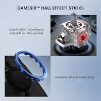 Control GameSir Super Nova con Joystick de Efecto Hall de 1000Hz y Dos Teclas de Macroprogramación para PC, Android, iOS y Switch