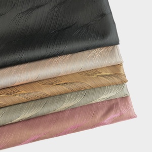 Cổ Phiếu Giá Rẻ Bán <span class=keywords><strong>100</strong></span> Polyester Jacquard Lót Vải Cuộn Taffeta Lót Cho Phù Hợp Với Và Áo Khoác - Product Image 6