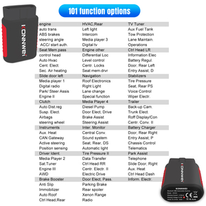 Konnwei-Escáner de diagnóstico OBD2 para coche, KONNWEI KDIAG <span class=keywords><strong>Bluetooth</strong></span> elm327, herramienta de diagnóstico de Sistema completo universal para coche - Product Image 5
