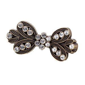 Clip pour châle, clip pour pull style rétro européen et américain, clip pour écharpe femme avec strass, anti-exposition, fixation de col, fixation d'écharpe - Product Image 4