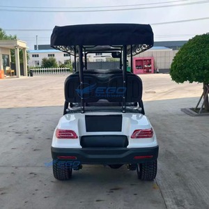 Carrito de golf blanco de cinco filas y diez asientos a bajo precio, de alta potencia para cross-country, vehículo eléctrico de transporte especial. - Product Image 3