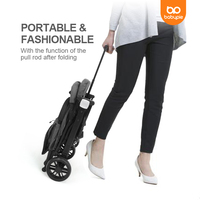 HoTSelling Poussette de voyage Poussette d'avion Landau compact 2 en 1 Poussette portable légère pour bébé Poussettes