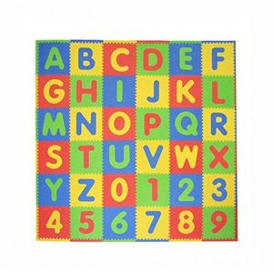 Tapis de jeu en mousse EVA pour bébé, puzzle éducatif, doux, pour le sol, avec lettres et chiffres - Product Image 6