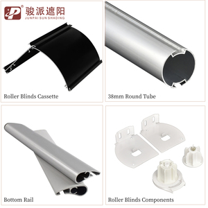 Barra Inferior de Aluminio Personalizada para Persianas Enrollables, Persianas Zebra, Accesorios para Cortinas de Alta Resistencia de 1.5 mm para Sala de Estar, Hotel, Oficina, OEM - Product Image 1