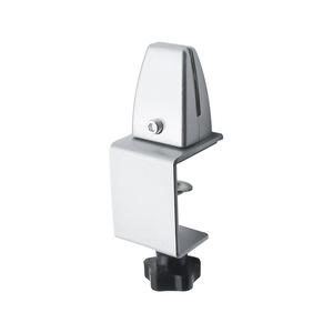 Adjustable <b>Screen</b> Clip B Type Aluminum Alloy Silver Desk Mount Office <b>Partition</b> Clip - Product Image 2