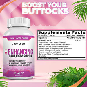 Integratore OEM per l'Aumento del Seno e dei Glutei con Effetto Rapido a Base di Erbe, Capsule per l'Ingrandimento del Seno e dei Glutei - Product Image 2