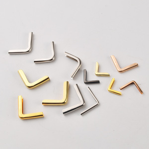 Metal Book Corner Protectors Square Right Angle Durable Hardware Accessories For Photo <b>Frame</b> Notebook Stationery - Product Image 4
