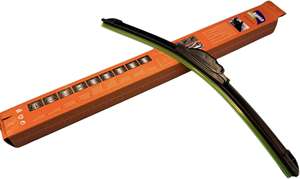 ใบปัดน้ำฝนยางธรรมชาติแบบไร้โครงสร้างยี่ห้อ ZD Factory OEM สำหรับรถยนต์ Avensis Jetta Skoda Polo (14 นิ้ว) - Product Image 5