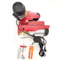 Hoist Listrik Mini 110v Baru dengan Remote Kontrol Nirkabel Pa1000 Pa500 Kapasitas 200kg untuk Pabrik Manufaktur
