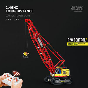 Modèle de <span class=keywords><strong>grue</strong></span> sur chenilles Reobrix 22006 de la série Engineering, 53,3 cm/20,98 pouces, blocs de construction, jouet éducatif, cadeau de festival - Product Image 3