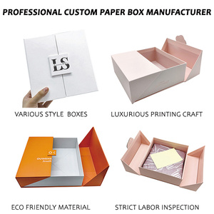 Boîtes <span class=keywords><strong>de</strong></span> forme <span class=keywords><strong>de</strong></span> livre en carton rigide avec fermeture magnétique à double <span class=keywords><strong>porte</strong></span>, logo personnalisé imprimé, emballage cadeau haut <span class=keywords><strong>de</strong></span> gamme populaire - Product Image 6